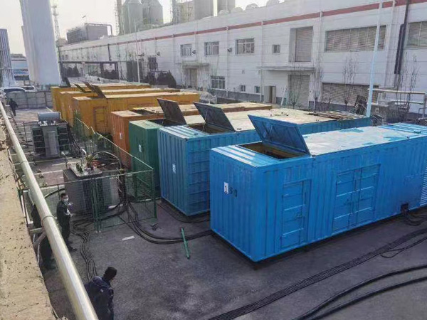 日喀则柴油发电机出租案例展示
